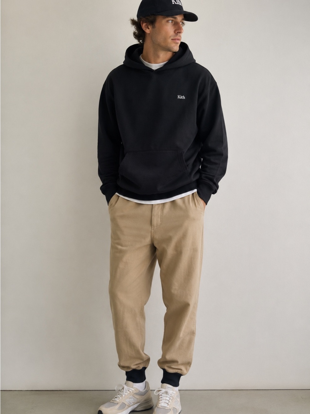 Kith Men's Tan Mercer Twill Jogger Pants Size 32 - 8060